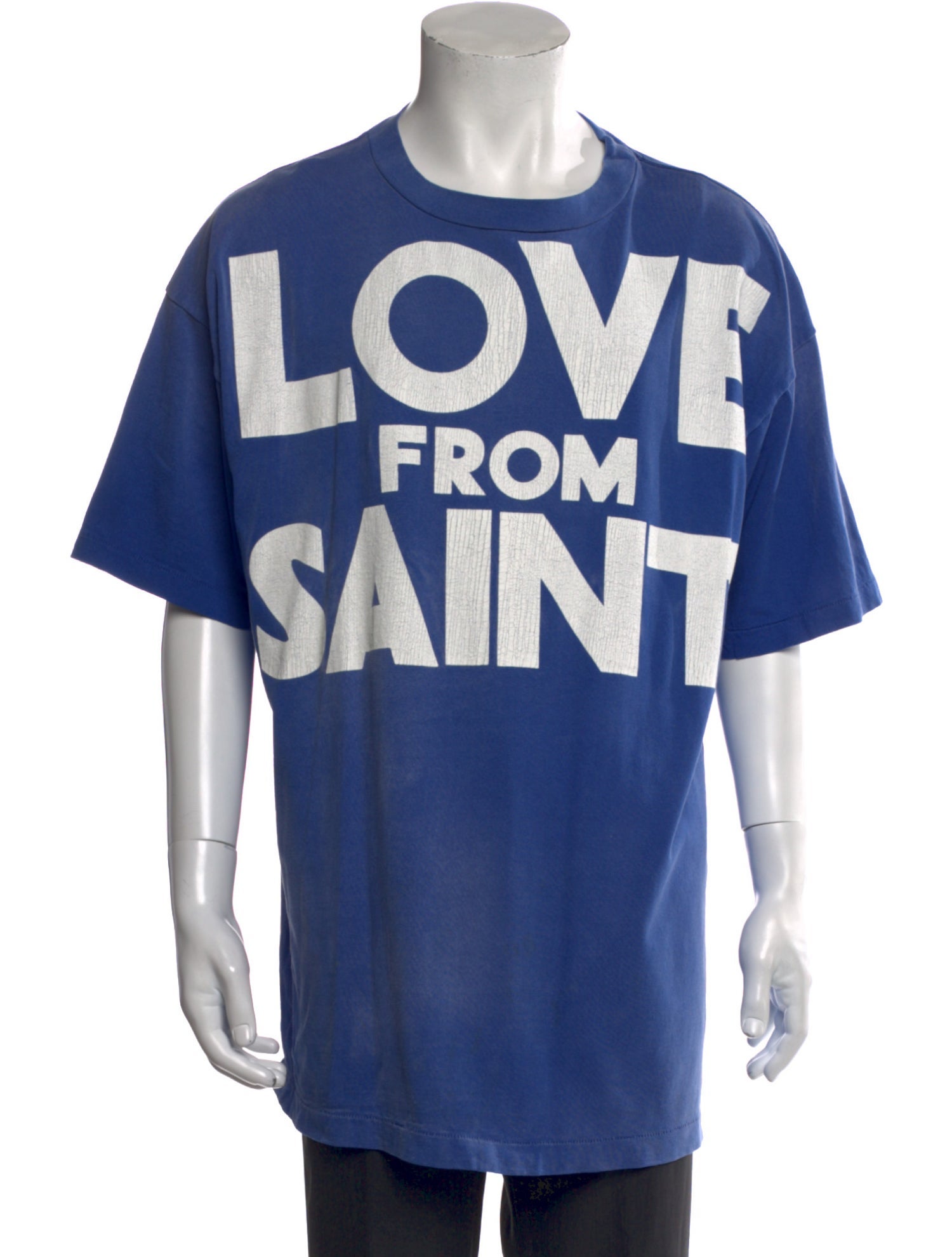 Saint Michael Graphic Print Crew Neck T-Shirt