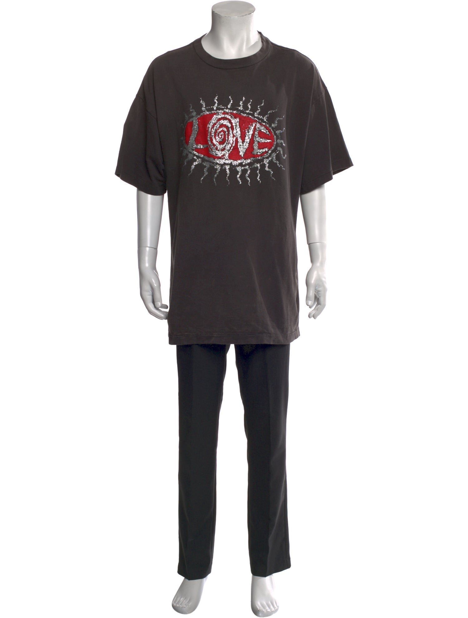 Saint Michael 'Love' Graphic Print T-Shirt