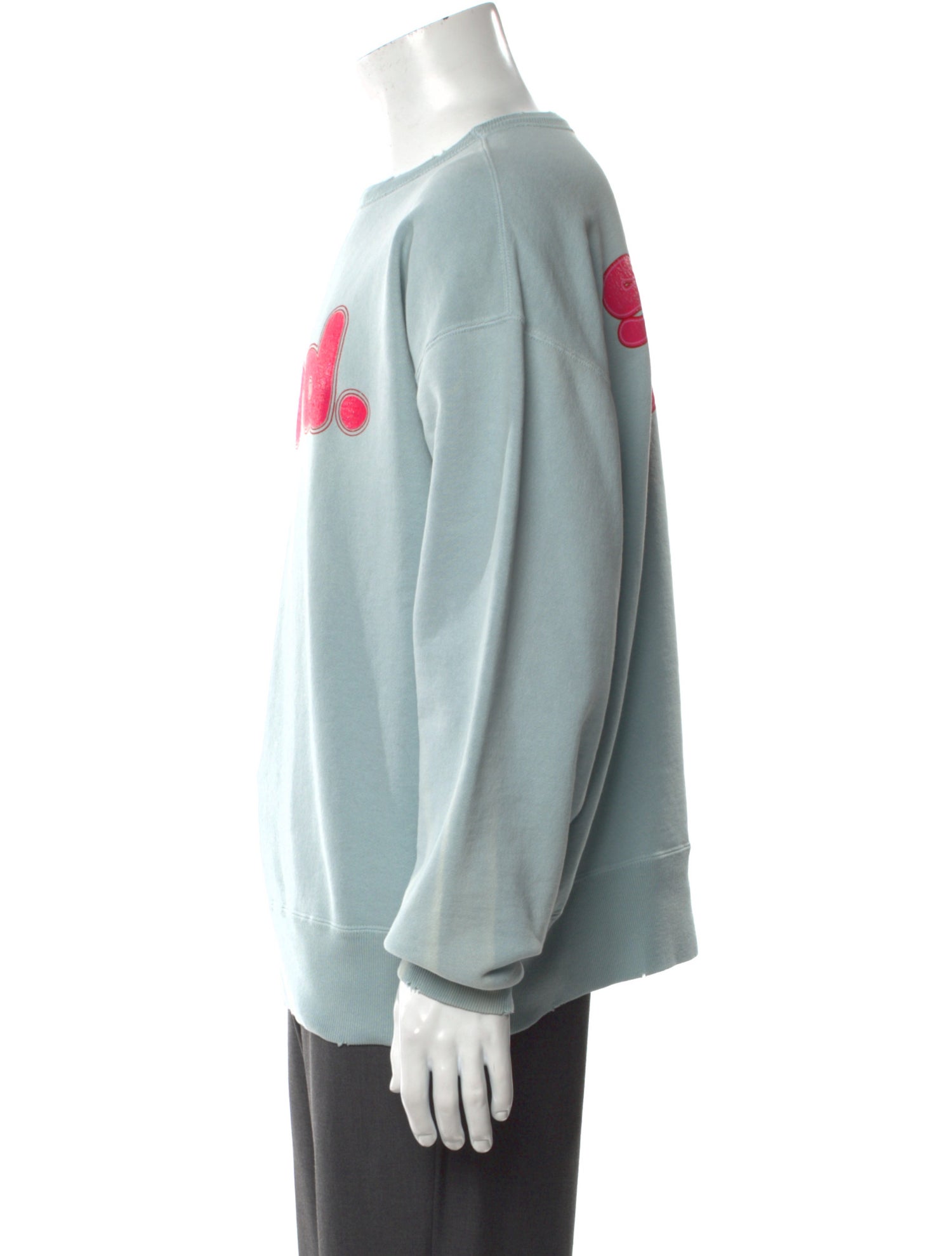 Saint MXXXXXX Hard Graphic Print Sweatshirt