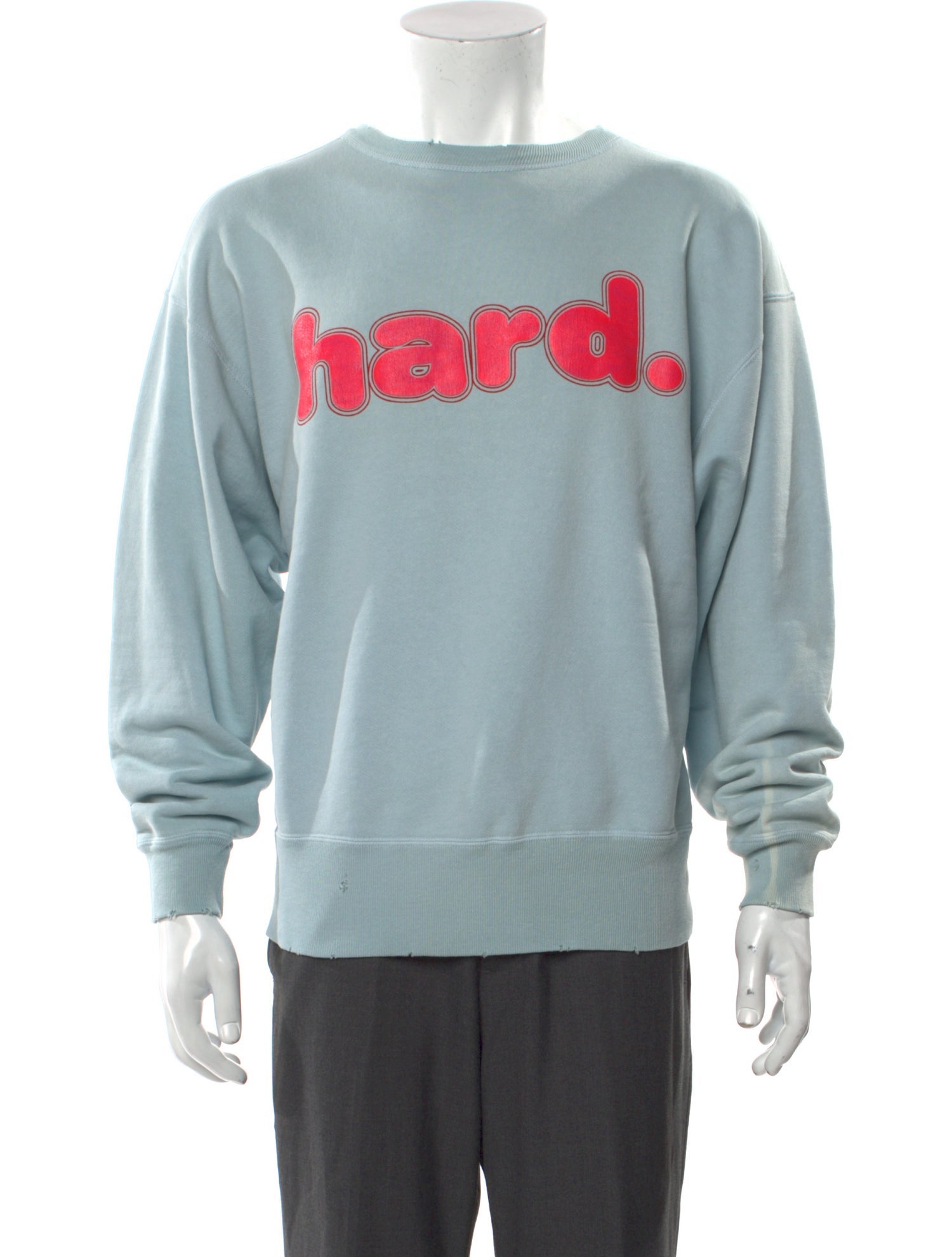 Saint MXXXXXX Hard Graphic Print Sweatshirt