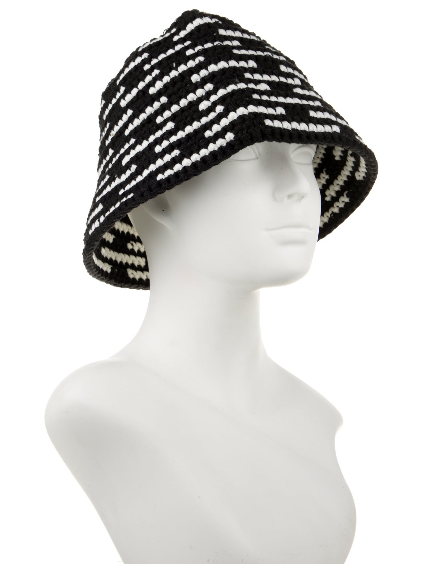 Saint Michael Knit Bucket Hat