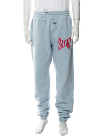 Saint Michael Graphic Print Joggers
