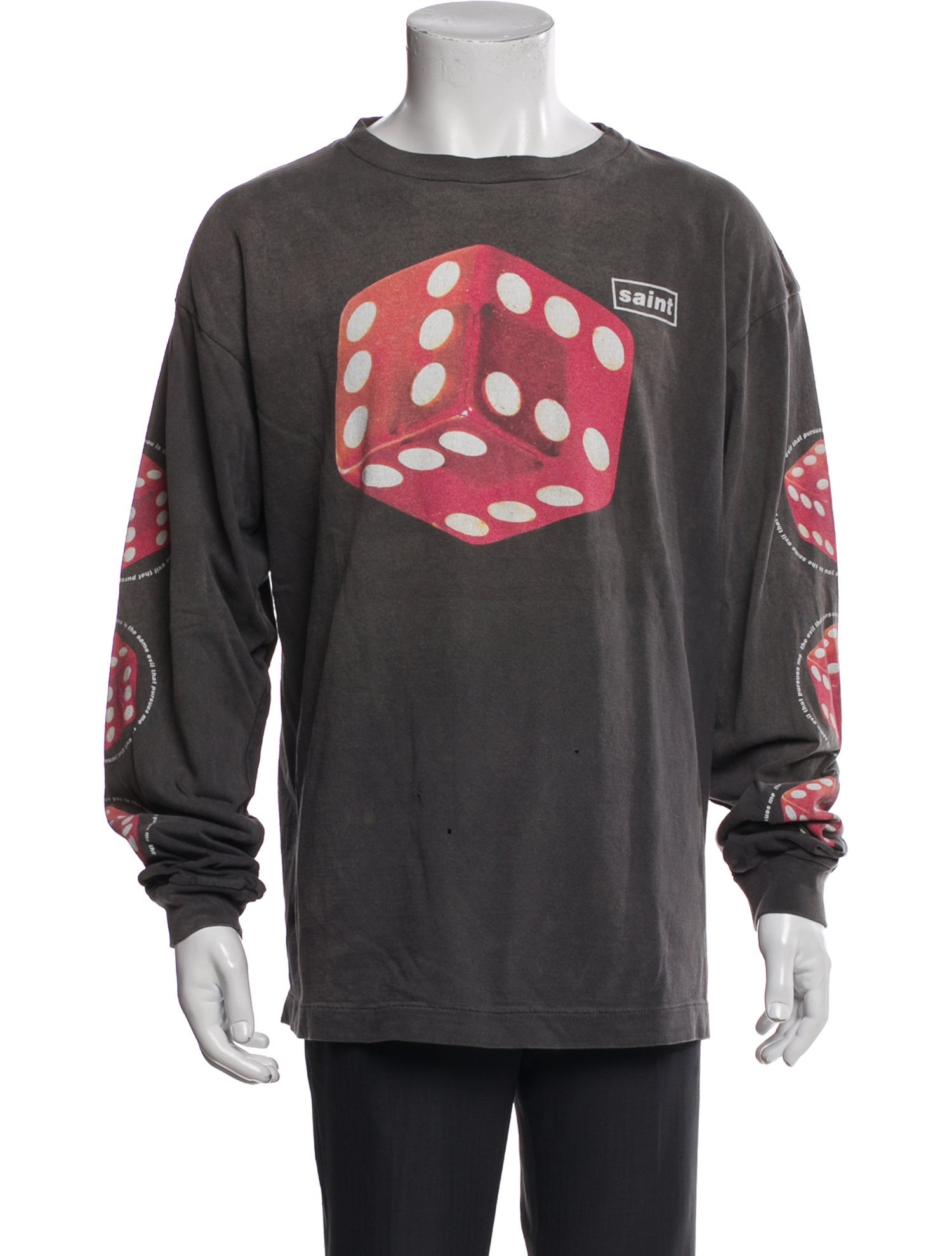 Saint Michael Dice Graphic Print T-Shirt