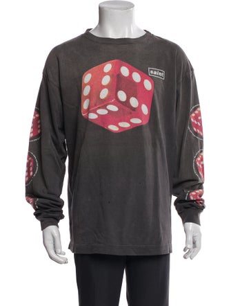 Saint Michael Dice Graphic Print T-Shirt