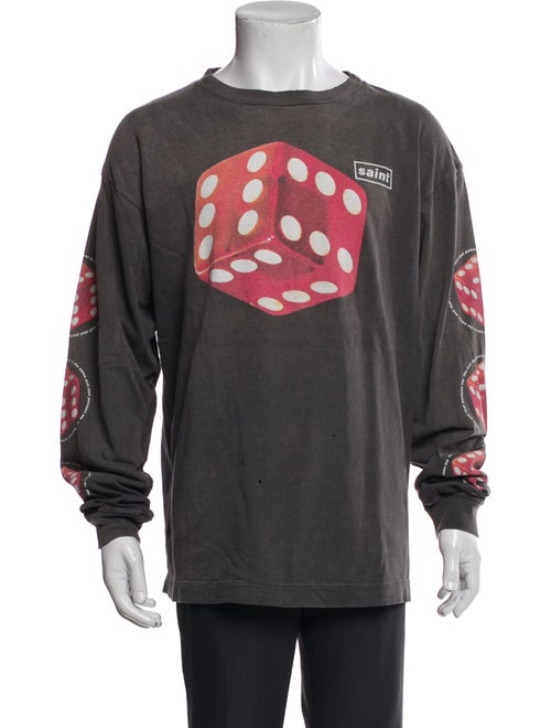 Saint Michael Dice Graphic Print T-Shirt