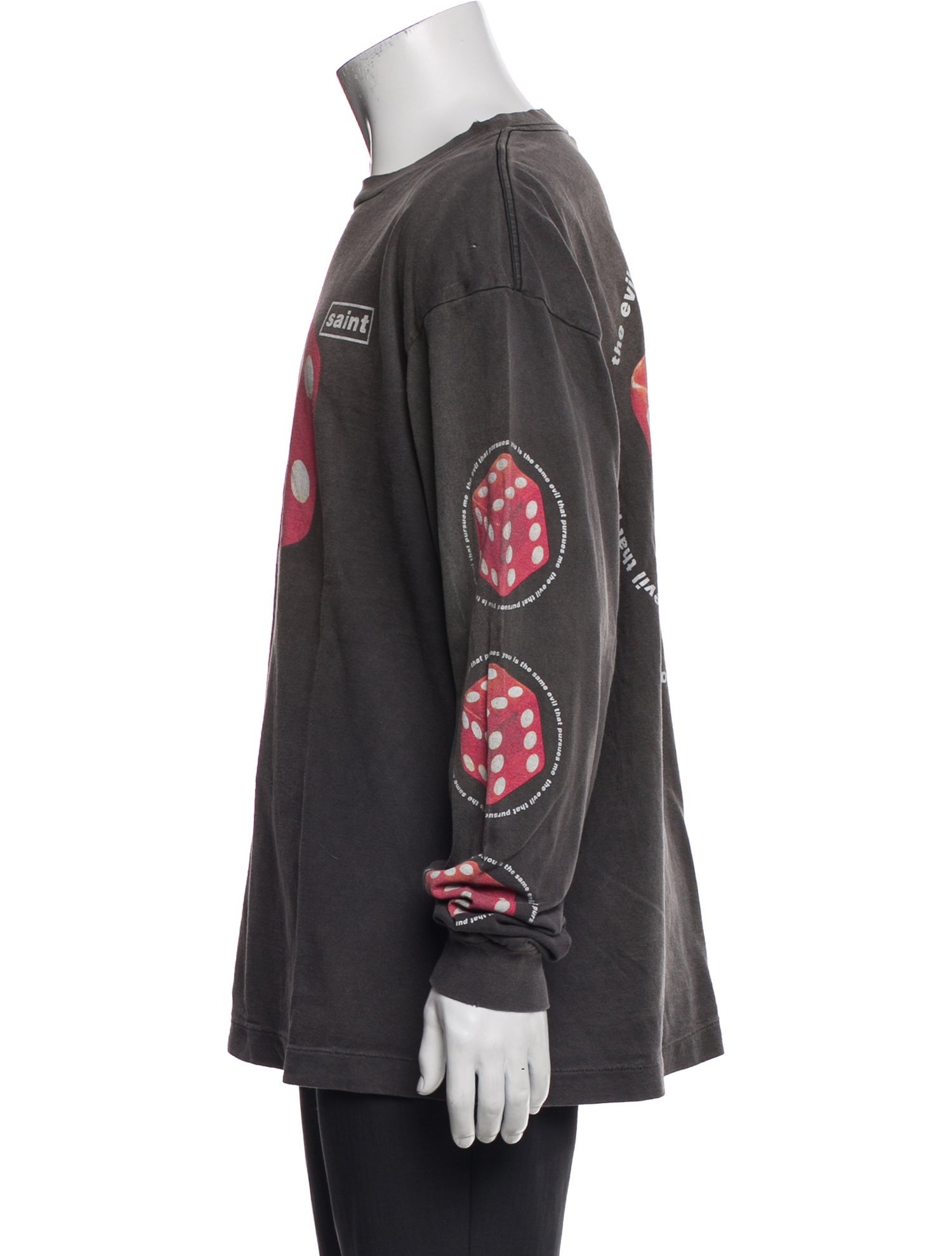 Saint Michael Dice Graphic Print T-Shirt