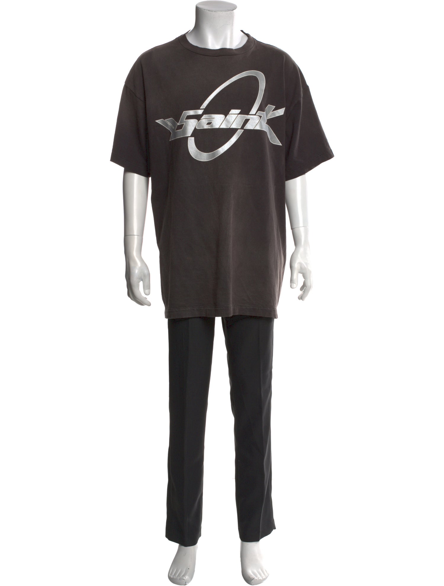 Saint Michael Graphic Print Crew Neck T-Shirt