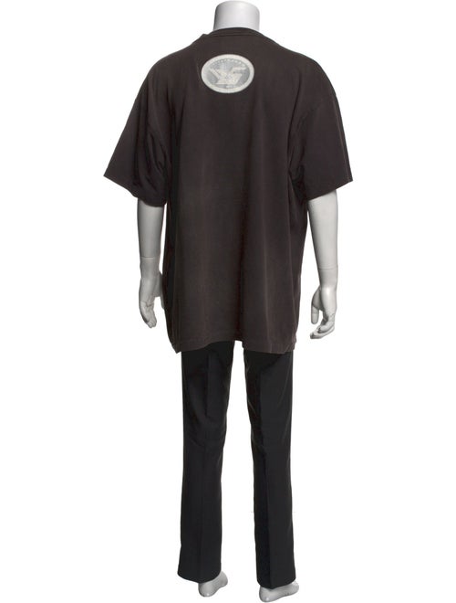 Saint Michael Graphic Print Crew Neck T-Shirt