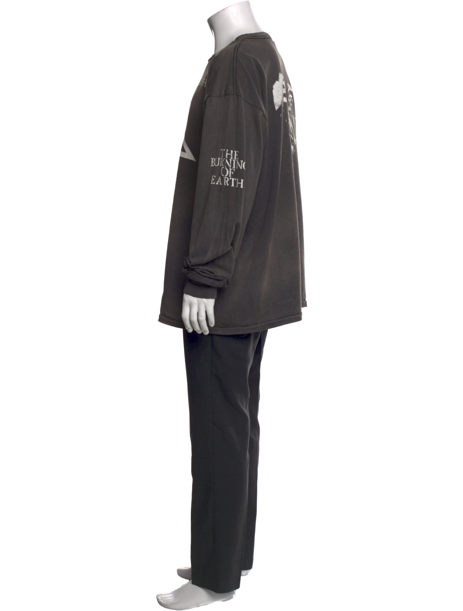 Saint Michael Graphic Print Crew Neck T-Shirt w/ Tags