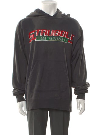 Denim Tears x Saint Michael 'Struggle St Tears' Graphic Print Hoodie