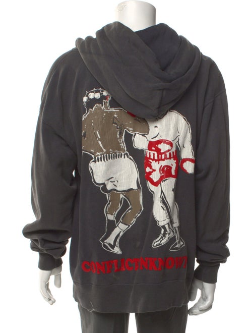 Denim Tears x Saint Michael 'Struggle St Tears' Graphic Print Hoodie