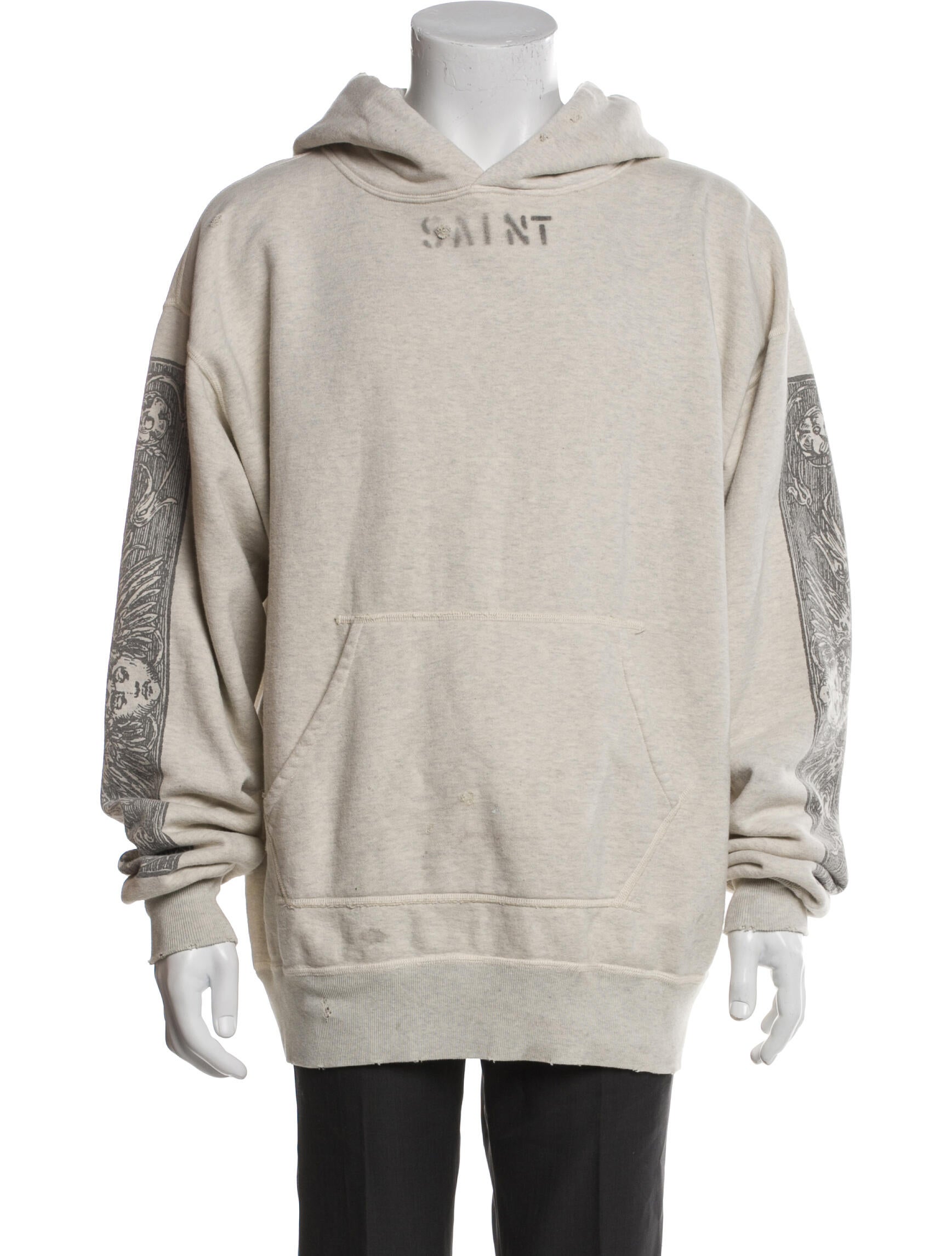 Denim Tears x Saint Michael Graphic Print Crew Neck Hoodie