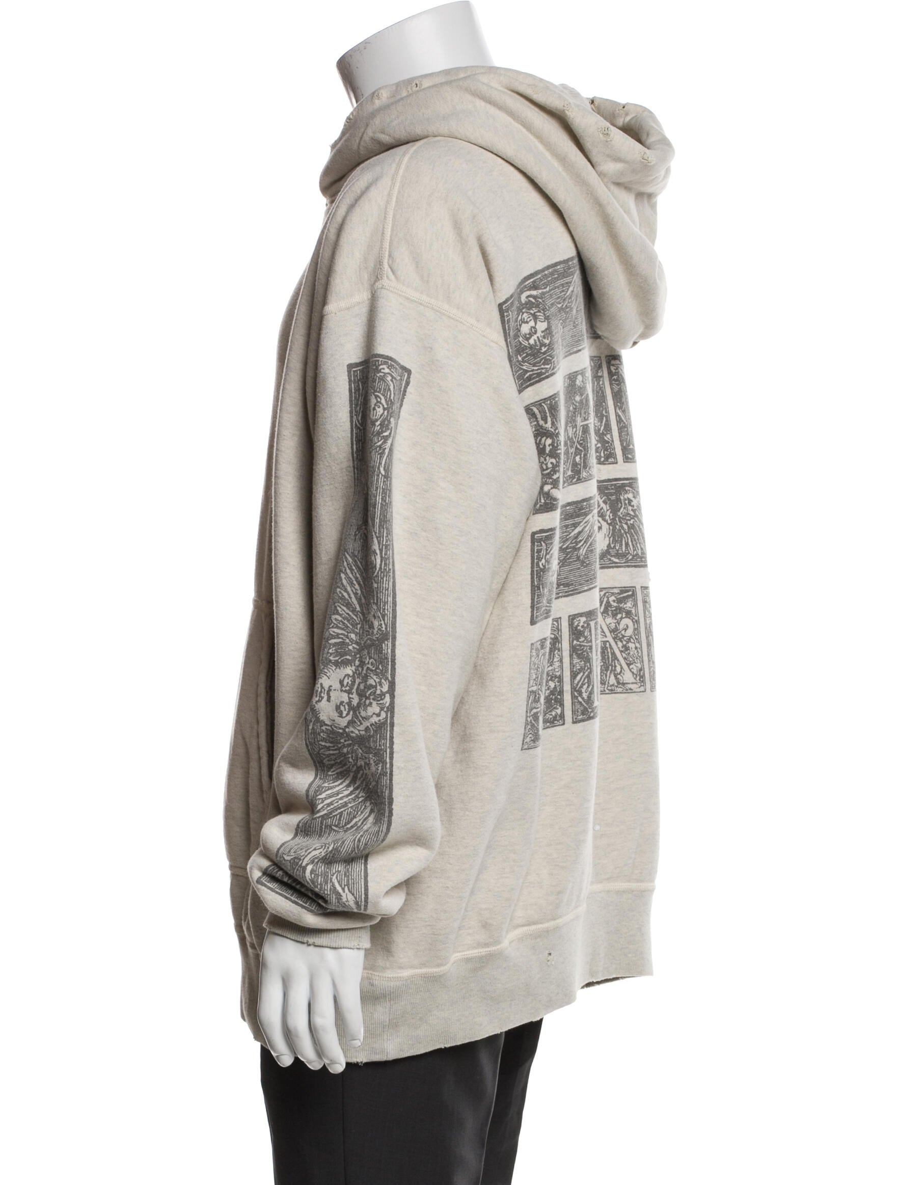 Denim Tears x Saint Michael Graphic Print Crew Neck Hoodie