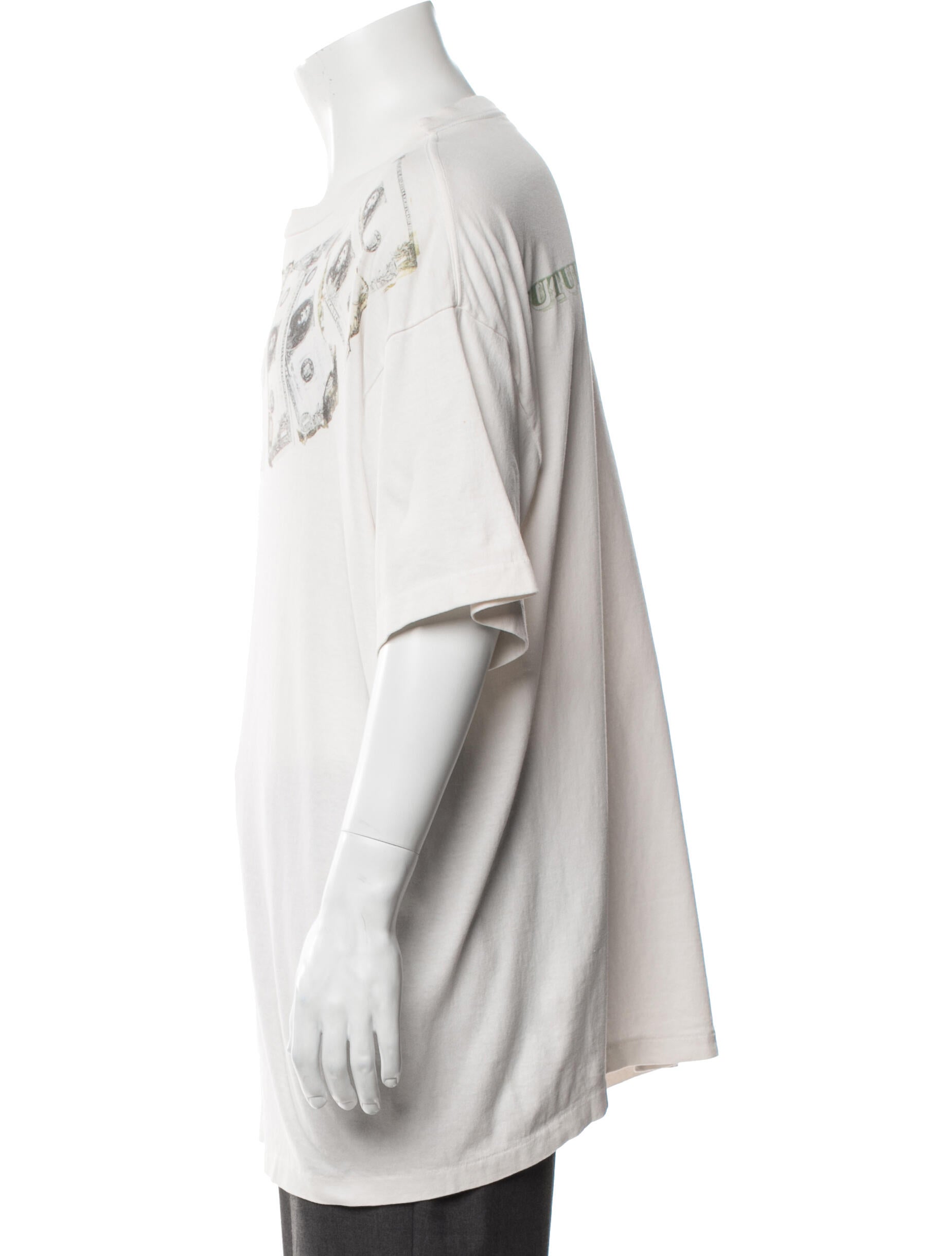 トップス Maison Margiela tabi footprint T-shirt Maison Margiela 2019 Tabi footprint T-Shirt - White T-Shirts