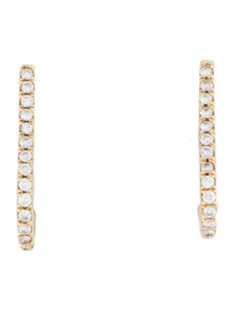 Smith & Mara 14K Diamond Suspender Earrings