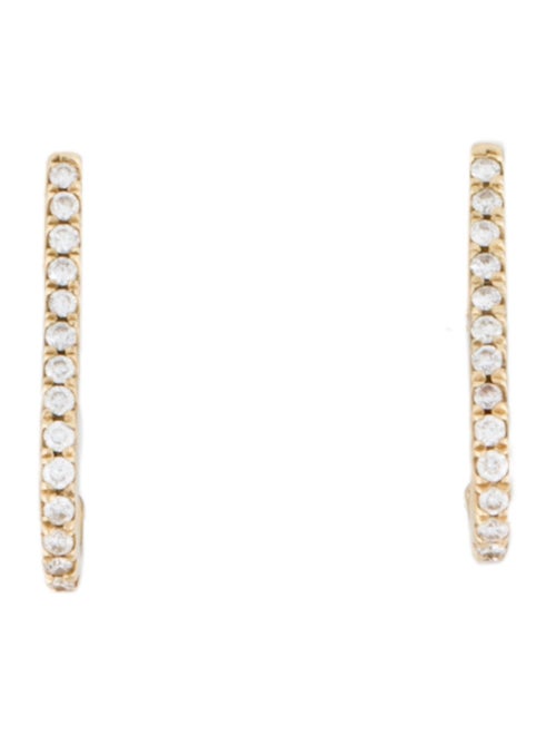 Smith & Mara 14K Diamond Suspender Earrings