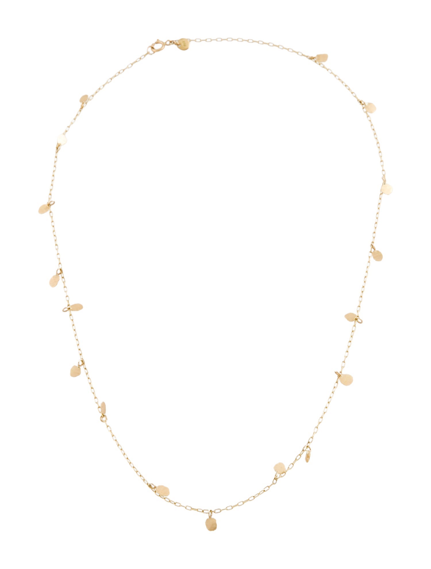 Satomi Kawakita 18K Spaced Disc Necklace