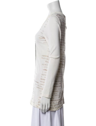 Sportalm Graphic Print Scoop Neck T-Shirt