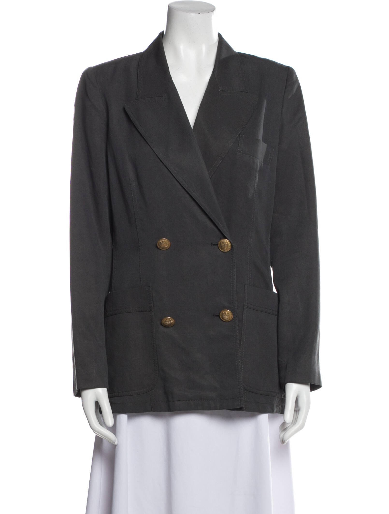 Smythe Blazer Grey Jackets, Clothing SMY29637 The RealReal