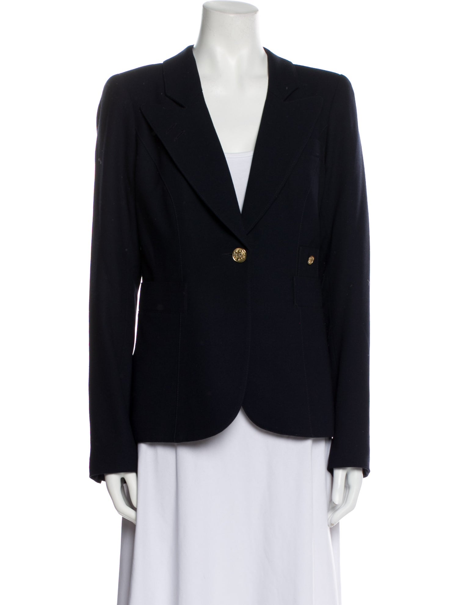 Smythe Oversized Layered Blazer With Detachable Vest