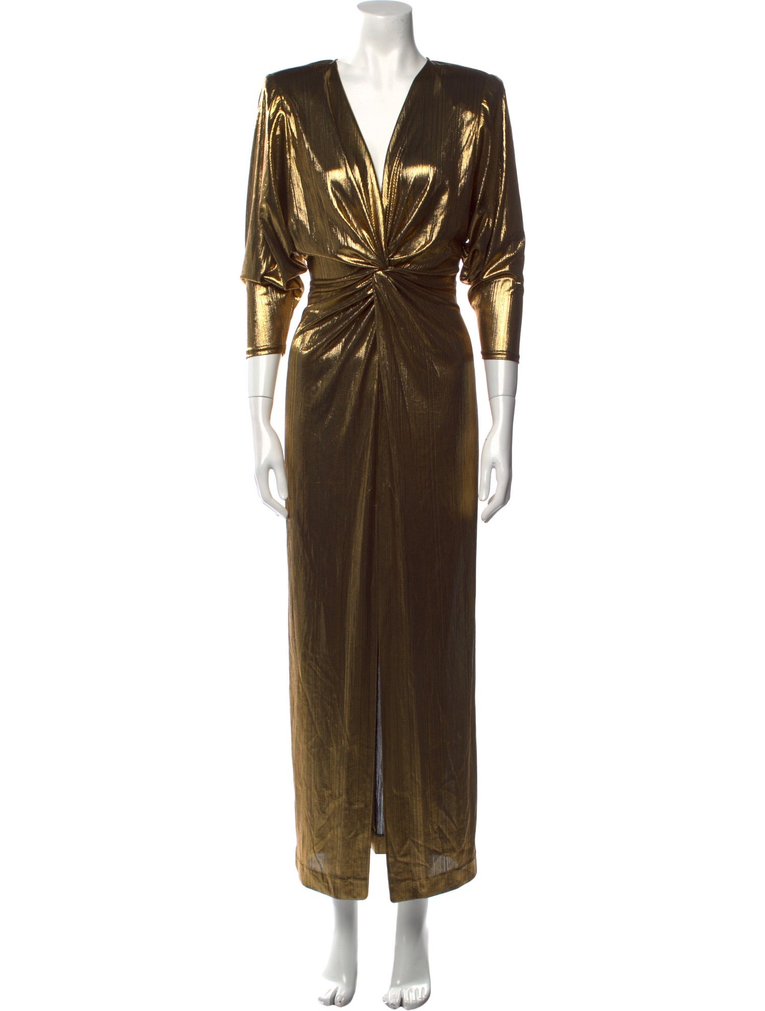 Smythe V-Neck Long Dress w/ Tags