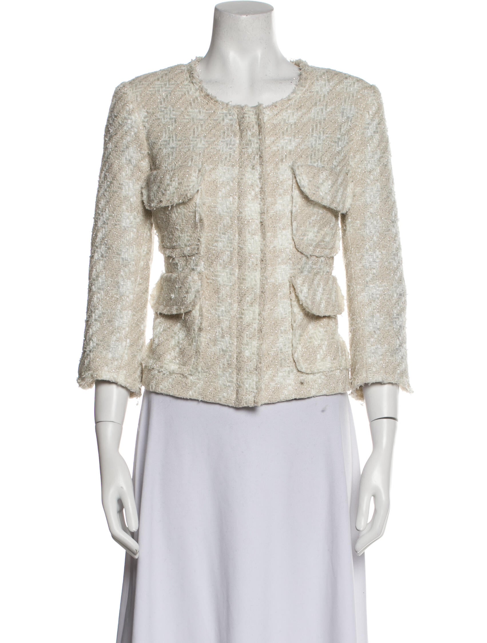 Smythe Tweed Pattern Evening Jacket