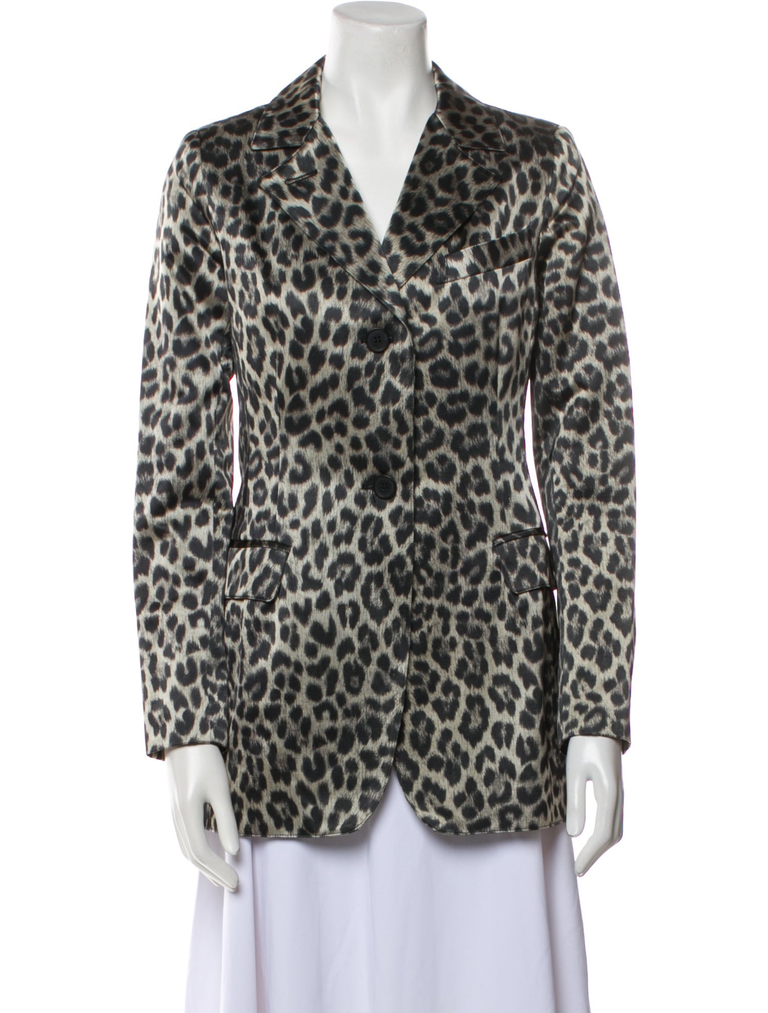 Smythe Animal Print Blazer