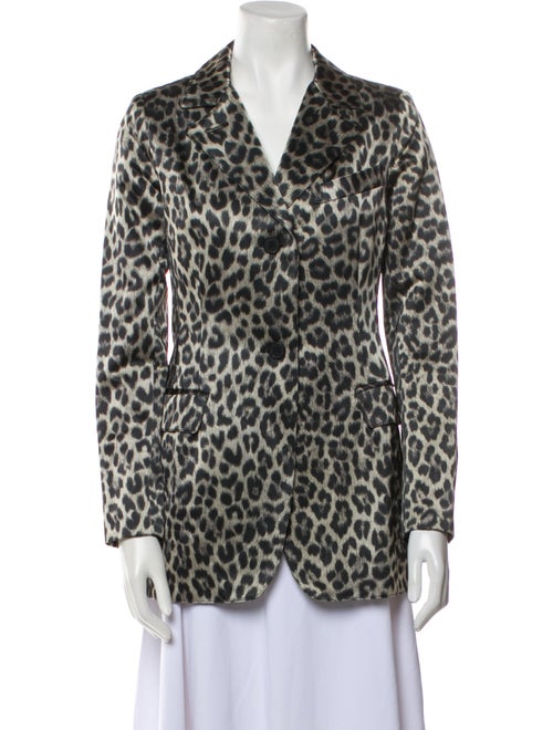 Smythe Animal Print Blazer