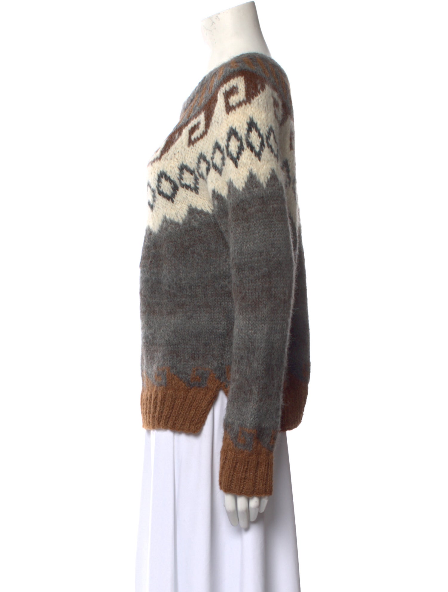 Smythe Alpaca Striped Sweater