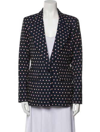 Smythe Polka Dot Print Blazer