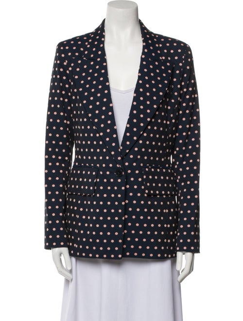 Smythe Polka Dot Print Blazer