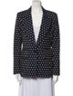 Smythe Polka Dot Print Blazer