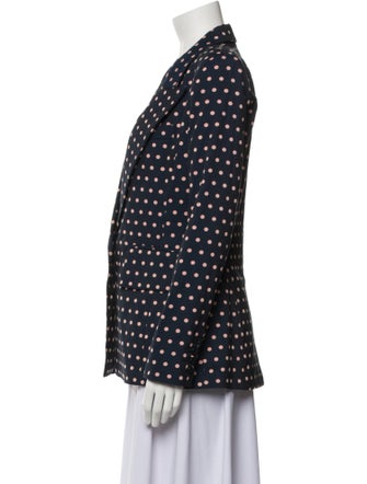 Smythe Polka Dot Print Blazer