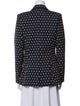 Smythe Polka Dot Print Blazer