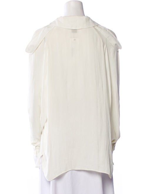 Smythe Long Sleeve Button-Up Top