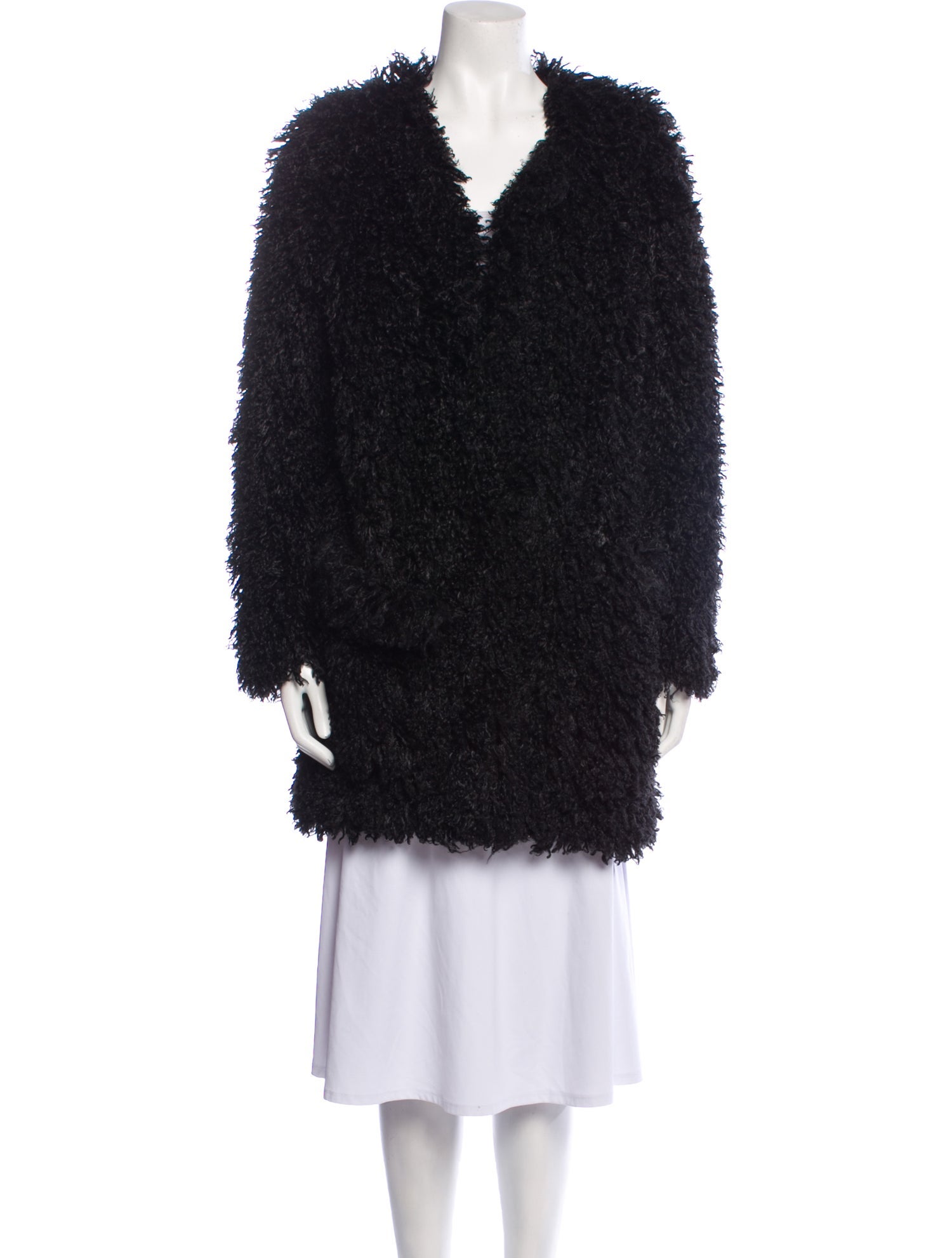 Smythe Faux Fur Coat