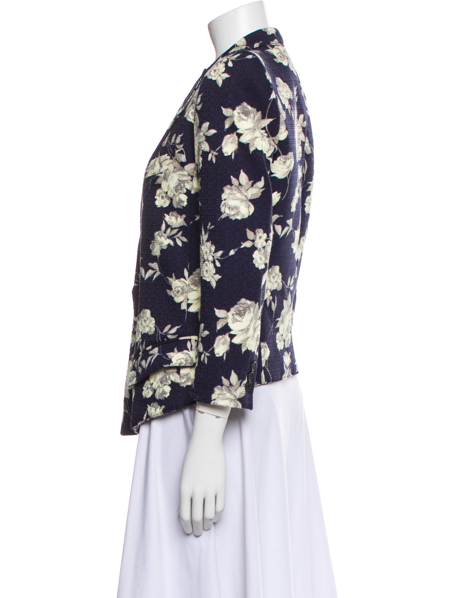 Smythe Floral Print Blazer