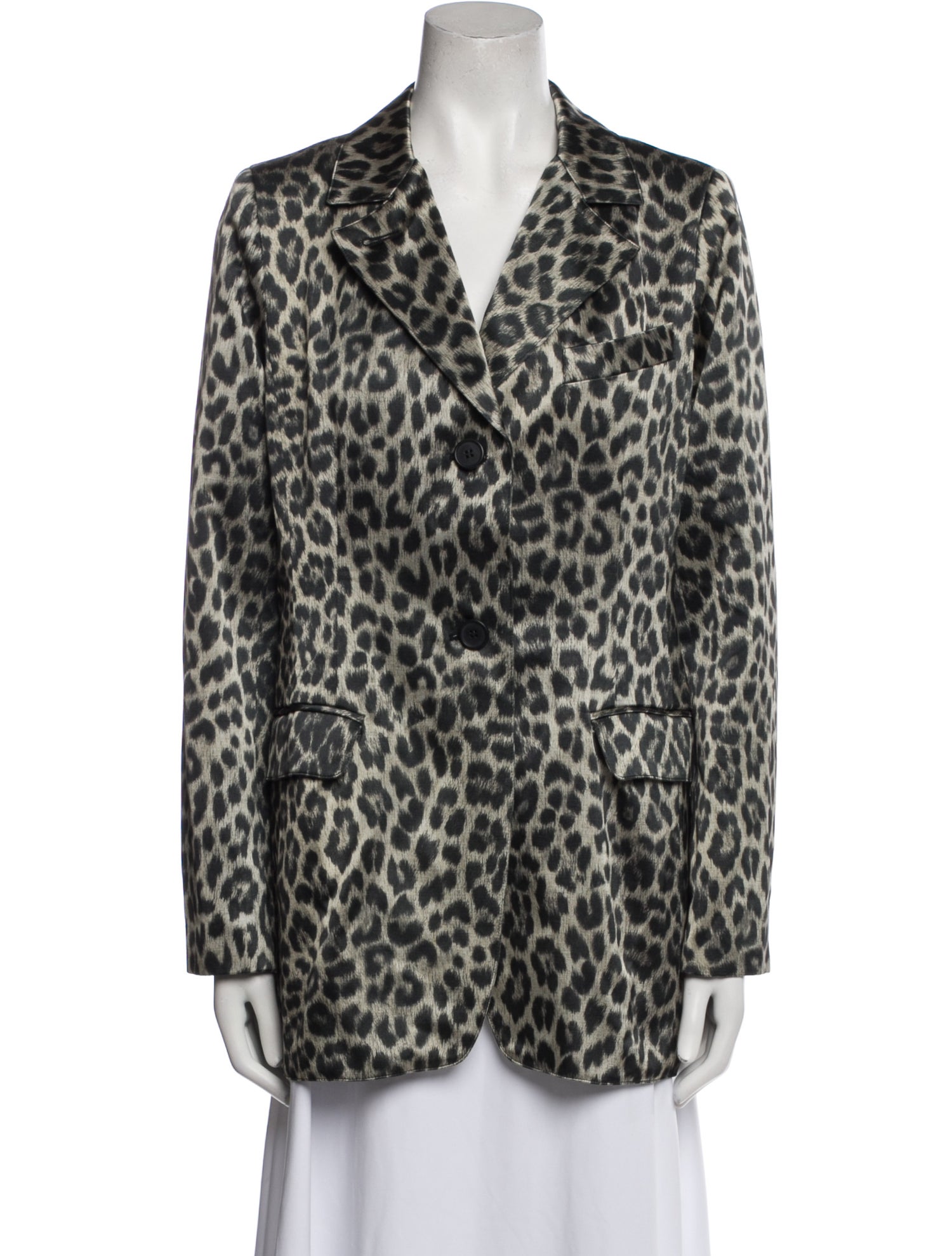 Smythe Animal Print Blazer