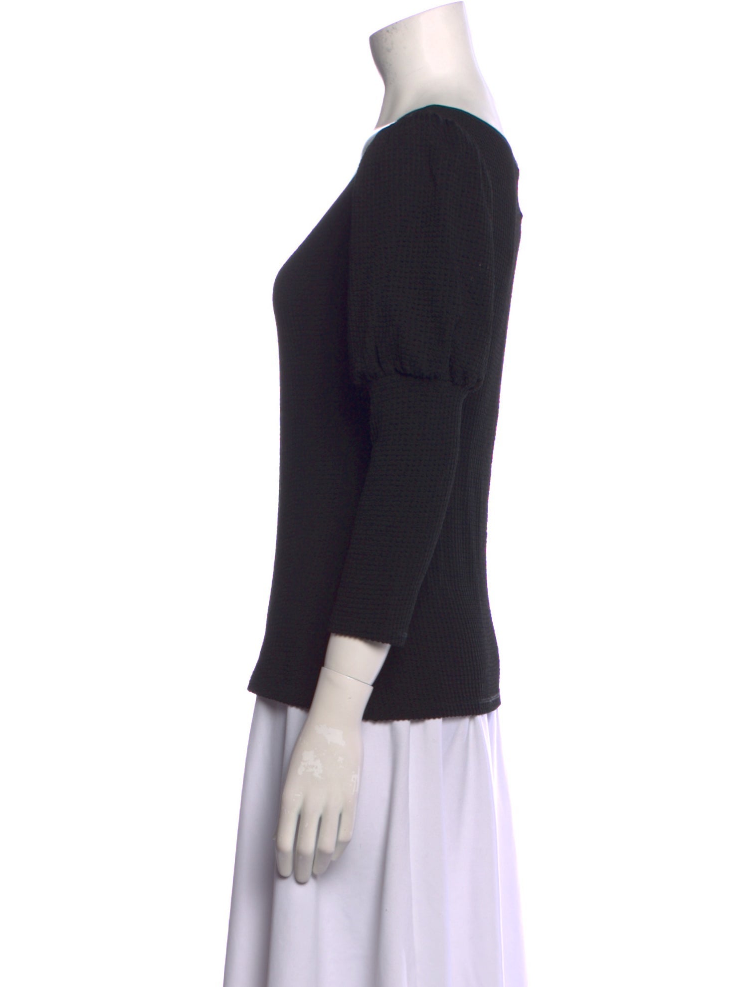 Smythe Scoop Neck Three-Quarter Sleeve T-Shirt