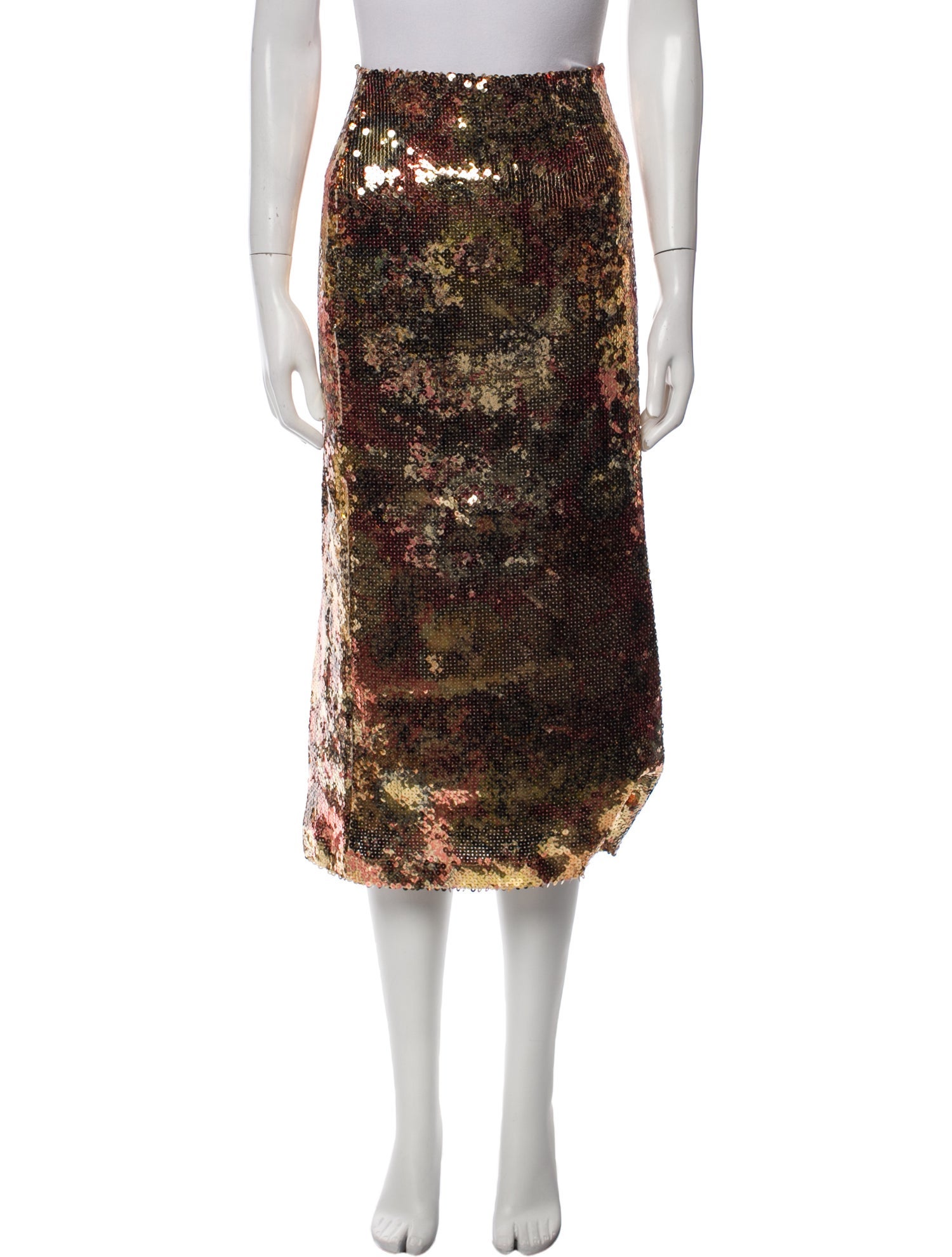 Smythe Sequin Midi Length Skirt