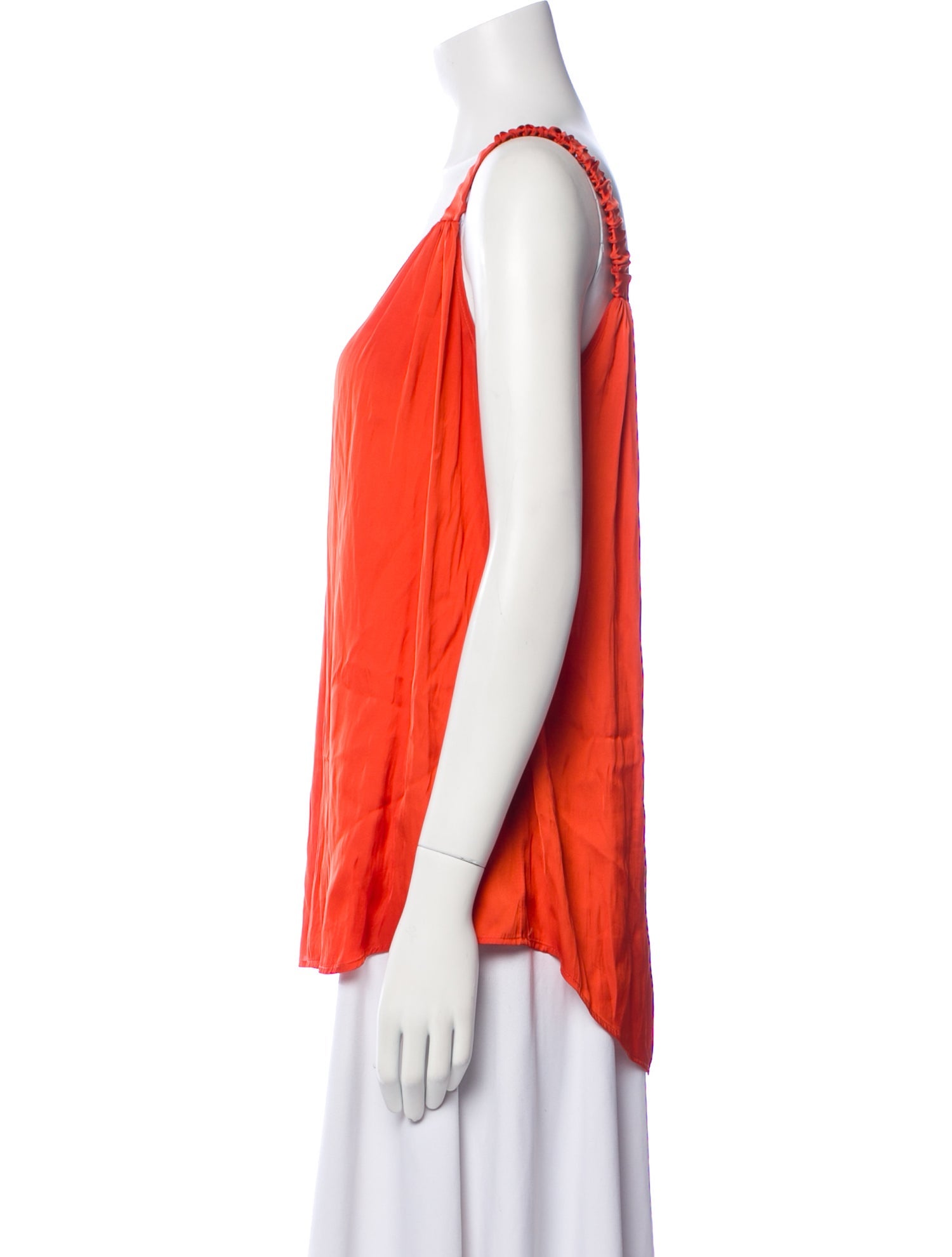 Smythe V-Neck Sleeveless Blouse