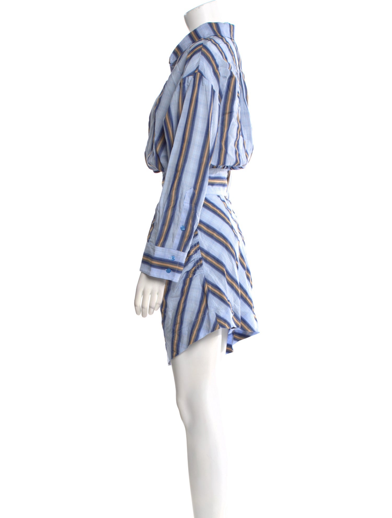 Smythe Striped Knee-Length Dress
