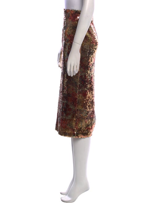 Smythe Printed Midi Length Skirt