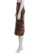 Smythe Printed Midi Length Skirt