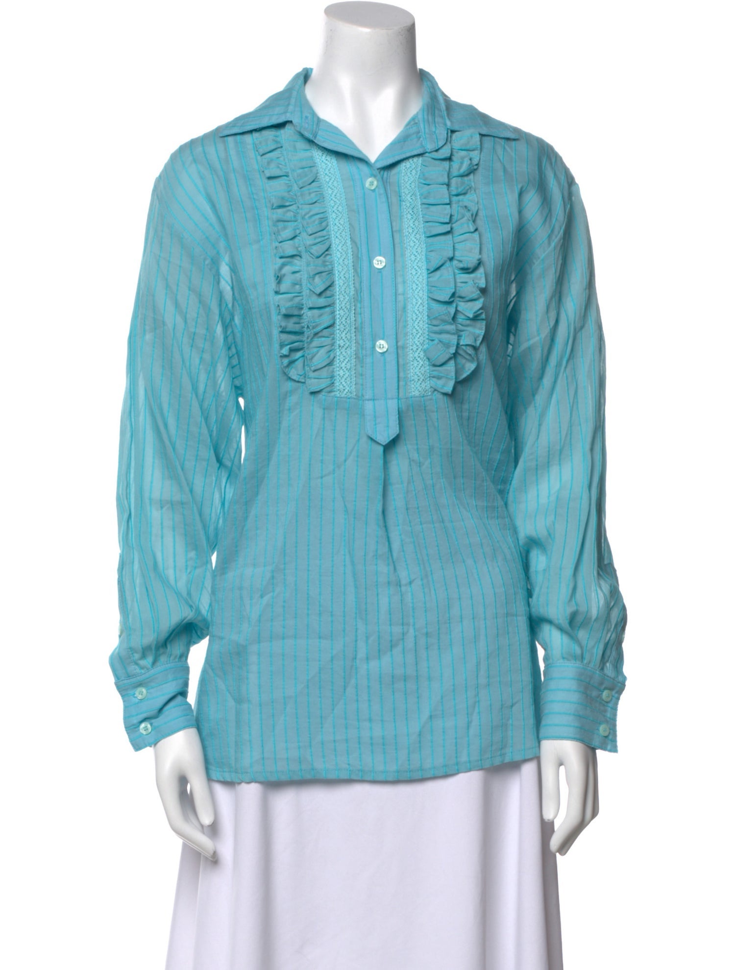 Smythe Long Sleeve Button-Up Top w/ Tags