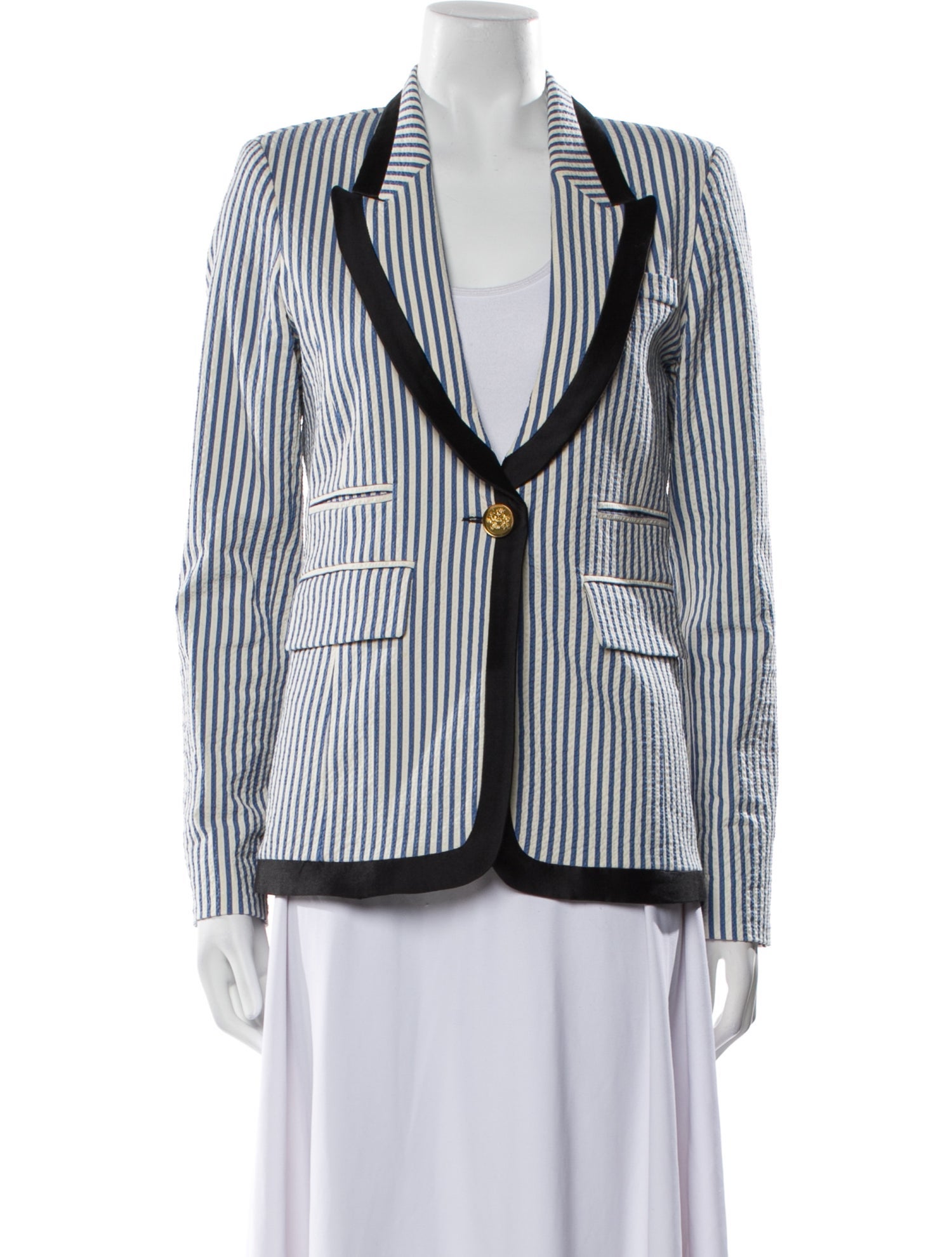 Smythe Striped Blazer
