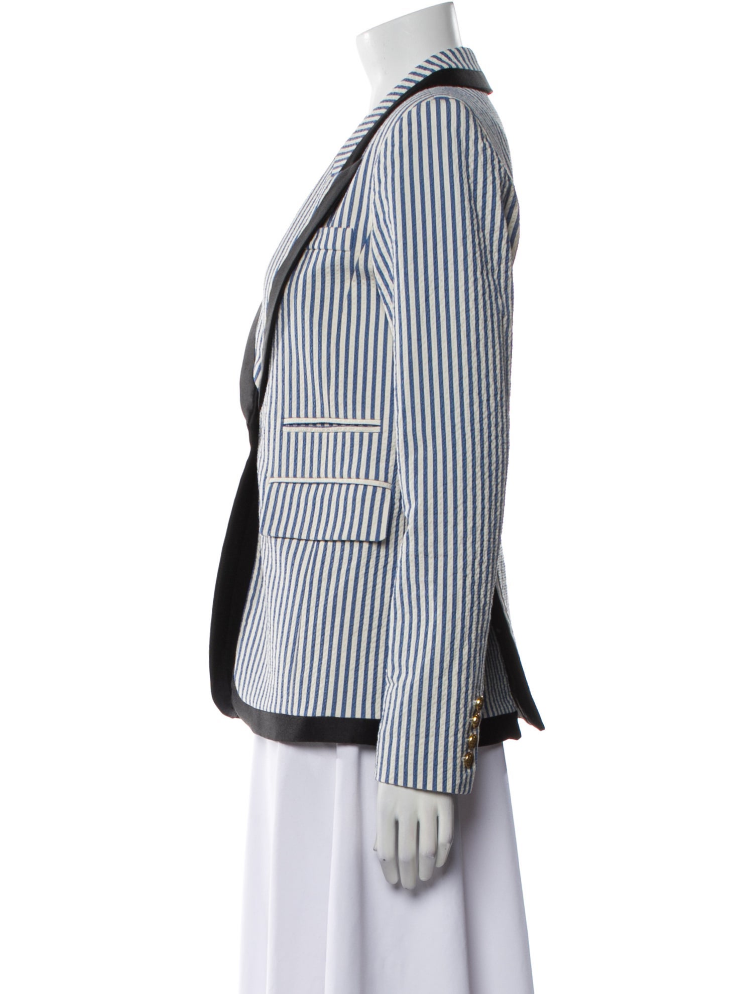 Smythe Striped Blazer