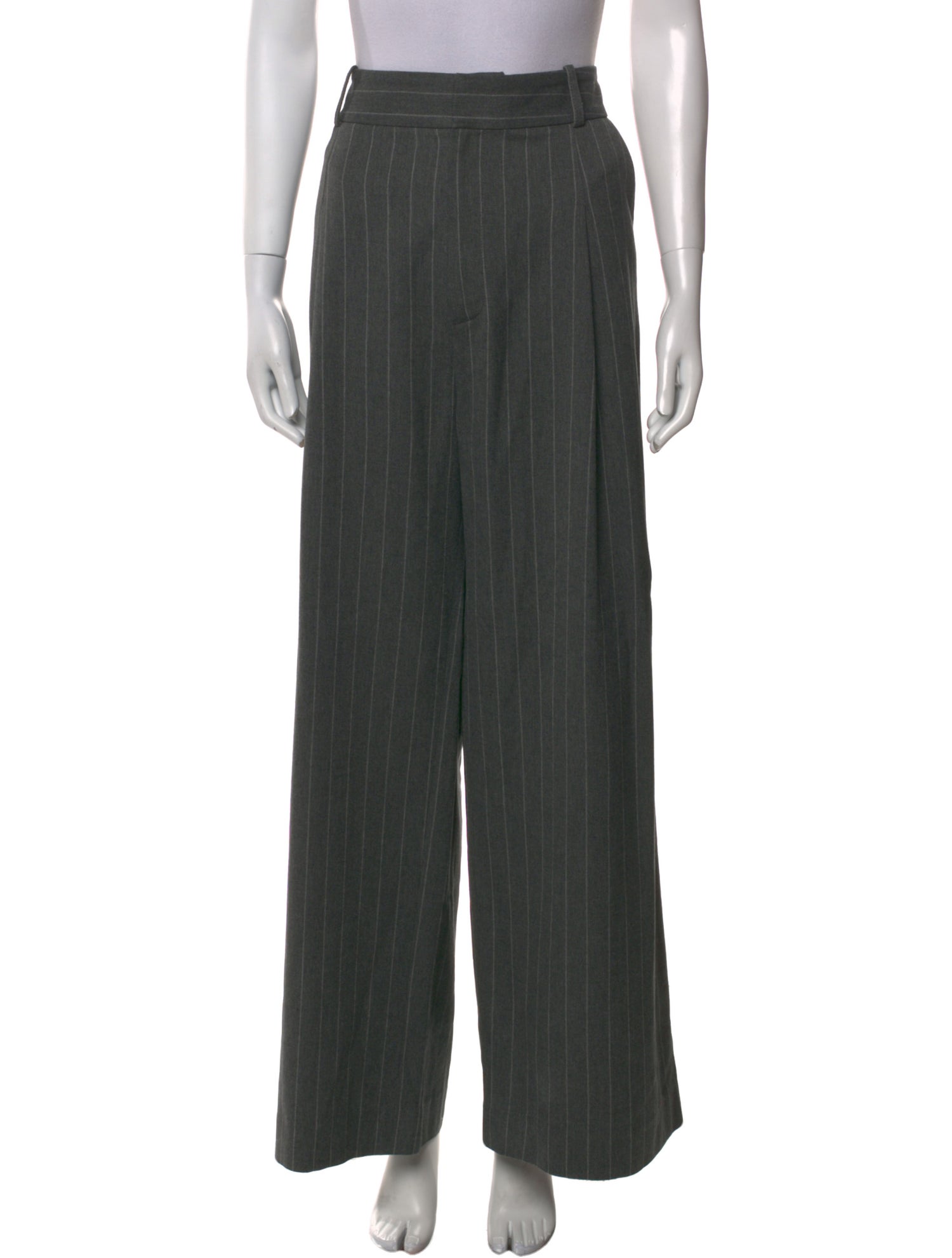 Smythe Striped Wide Leg Pants