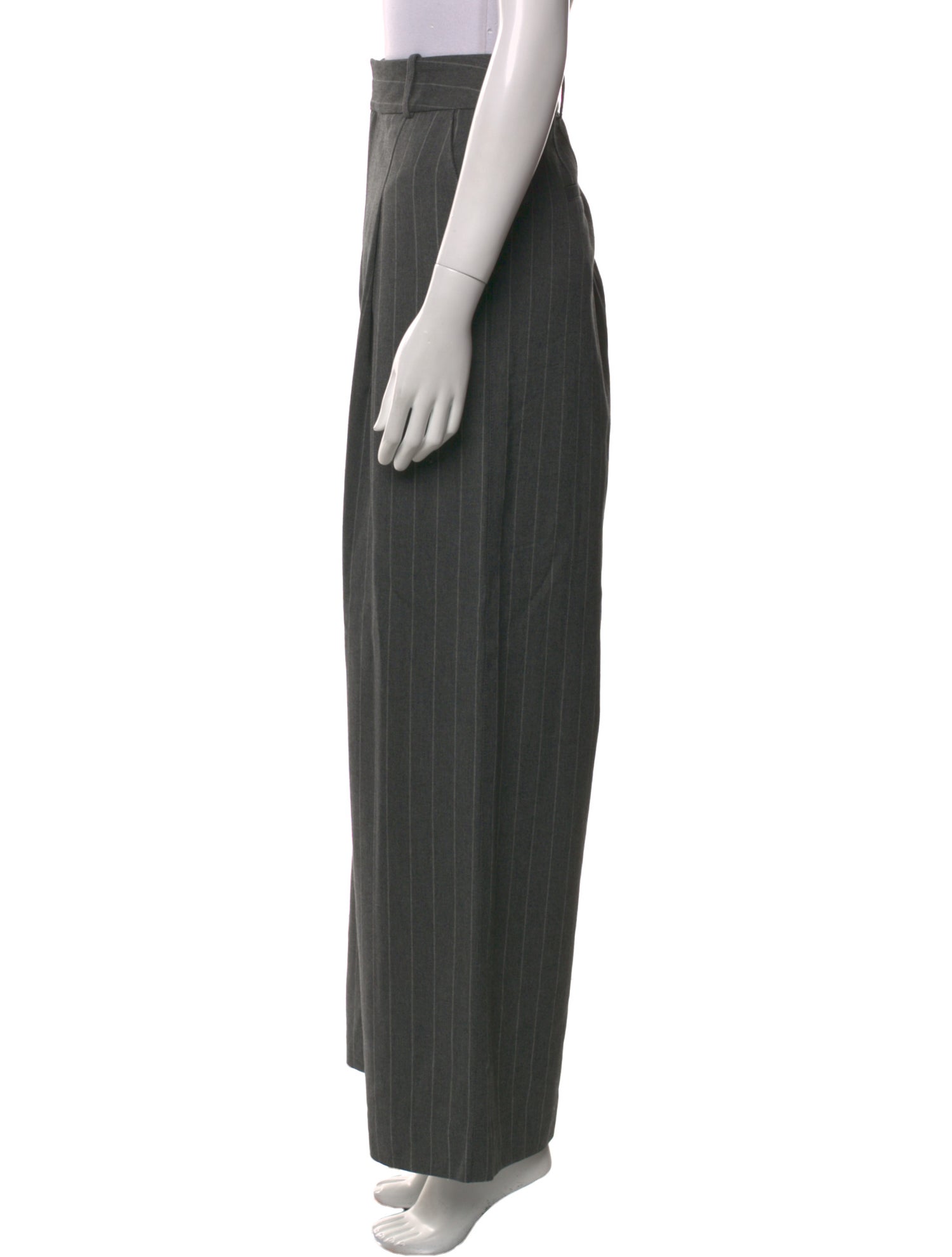 Smythe Striped Wide Leg Pants