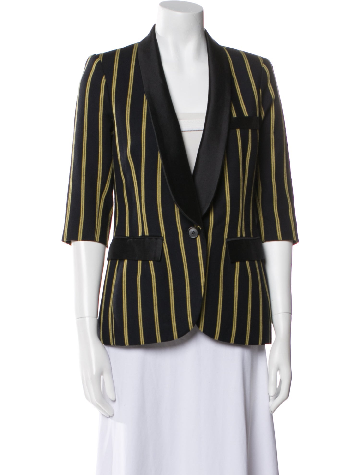 Smythe Wool Striped Blazer